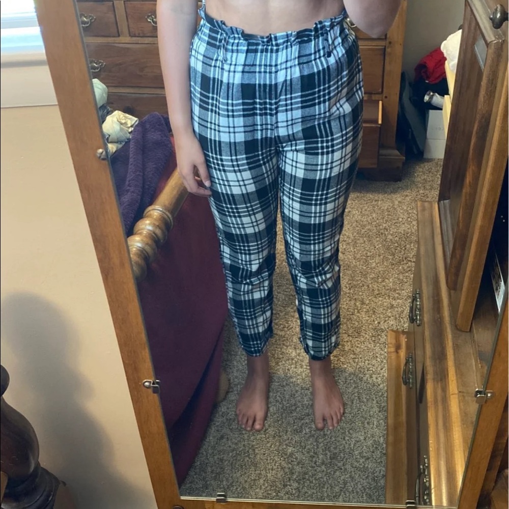 plaid pants